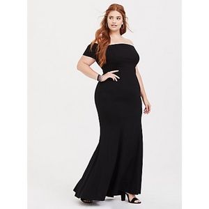 Torrid Special occasion off shoulder dress
